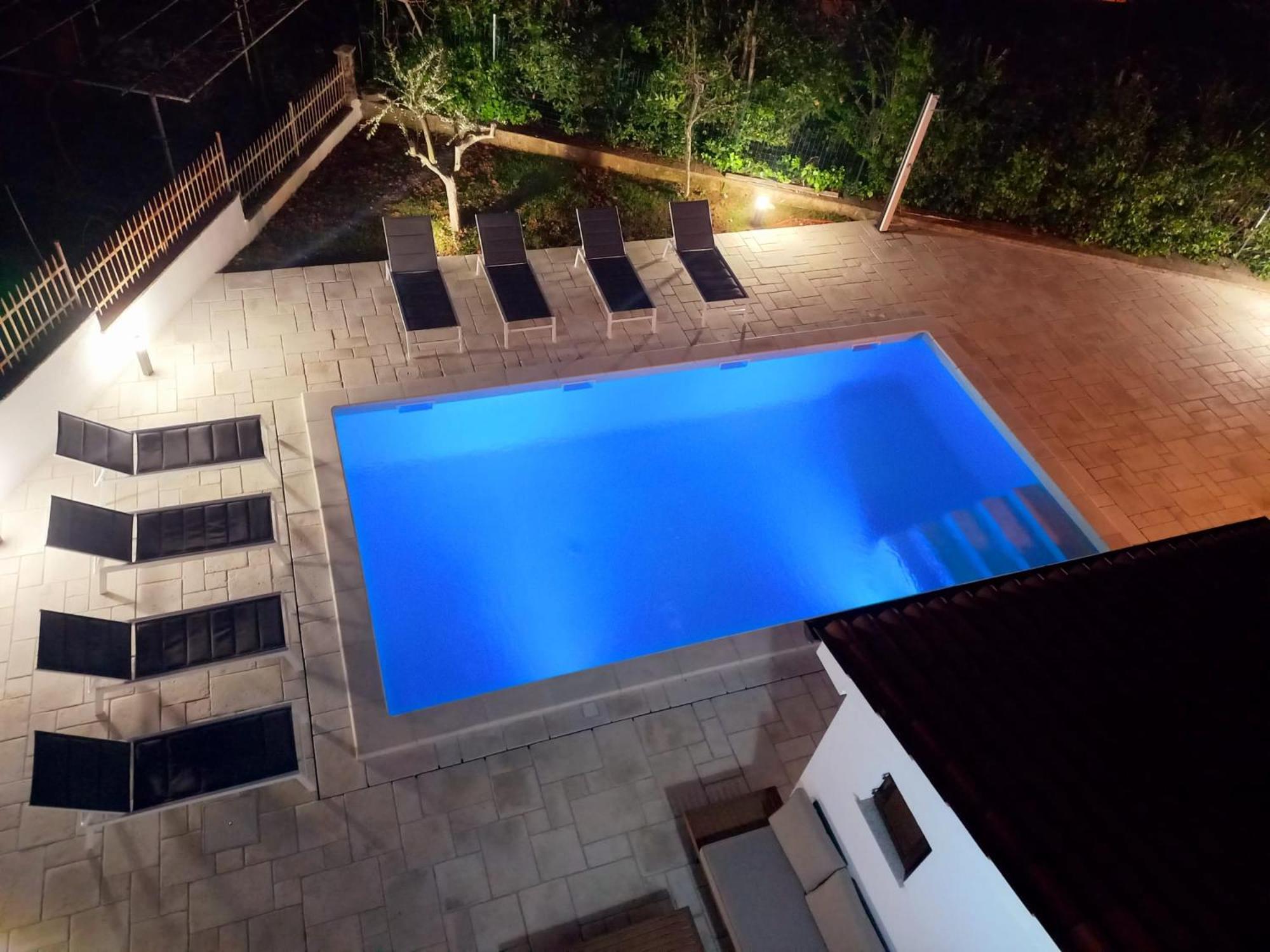 Big Swimming Pool Apartment Monvidal Pula Exterior foto